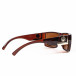 Кафяви трапецовидни очила широка дръжка il110322-25 3