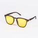 Плоски жълти слънчеви очила пеперуда Polar Drive il200720-17 2