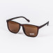 Квадратни кафяви слънчеви очила мат il210720-4 2