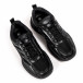 Мъжки комбинирани маратонки All black it040223-14 3