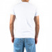 Мъжка бяла тениска с флорален принт it250322-9 3