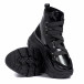 Chunky черни спортни боти с ластици tr201120-2 4