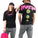 Unisex черна тениска Amazing it250322-20 2