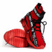 Мъжки маратонки чорап Cubic в червено it061221-1 4