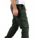 Зелен мъжки Cargo Jogger с шев на крачола tr071222-23 5