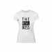 Дамска тениска The Actual Boss, размер M TMNLPF246M 2