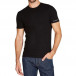 Мъжка черна безшевна тениска с лого il200224-33 2