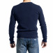 Мъжки фин пуловер в тъмно синьо il200224-36 3