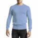 Мъжки фин пуловер в светло синьо il200224-35 2