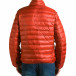 Мъжко червено яке с бежова подплата it110915-4 3