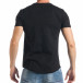 Мъжка черна тениска с апликация MY DNA tsf290318-36 3