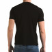 Мъжка черна тениска с номер 4 il120216-43 3