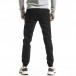 Мъжки черен панталон Jogger tr031220-1 3