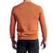 Фин памучен мъжки оранжев пуловер tr231220-3 3