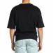 Мъжка черна тениска Dinosaur Oversize tr150521-3 3