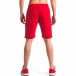 Мъжки червени шорти за спорт с номер it260416-22 3