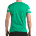 Мъжка зелена тениска с голям номер 9 il170216-19 3