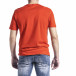 Мъжка тениска цвят корал с принт tr270221-45 3
