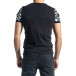 Мъжка тениска Raster черно и бяло tr010221-15 3