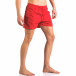 Мъжки червени бански шорти от бързосъхнеща материя ca050416-19 4