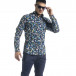 Slim fit мъжка риза геометричен десен tr110320-97 2