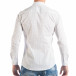 Фина мъжка риза тип Oxford в бяло с S мотив it050618-17 4
