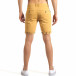 Мъжки жълти къси панталони с навиване на крачолите it140317-139 3