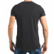 Мъжка черна тениска с надпис Quick Time tsf020218-76 3