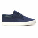 Мъжки спортни обувки тип кецове в синьо с бяла подметка it270416-5 2