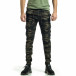 Мъжки карго панталон бежово-зелен камуфлаж tr270421-7 2