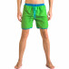 Зелен мъжки бански шорти с джобове и връзки ca050416-30 2