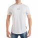 Мъжка бяла тениска 304 tsf250518-60 2