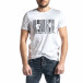 Мъжка бяла тениска Barcode tr010221-21 2