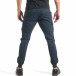 Мъжки син карго панталон с малки детайли по плата it290118-28 4