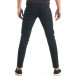 Мъжки черни дънки с ципове на крачолите it260917-56 3