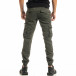 Зелен мъжки панталон Cargo Jogger 8016 tr161220-19 3