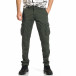 Мъжки зелен панталон с прави крачоли & Big Size 8020 tr270421-17 2