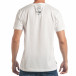 Мъжка бяла тениска CROPP с баскетболен принт lp180717-220 3