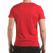 Мъжка червена тениска със синя долна част il170216-13 3
