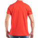 Мъжка тениска с яка basic модел в червено tsf250518-33 3