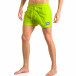 Мъжки ярко зелени бански тип шорти с джобове ca050416-9 4
