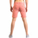 Червени мъжки къси панталони с италиански джобове ca050416-60 3