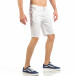 Мъжки бели къси панталони it260318-130 3