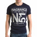 Мъжка синя тениска Fragrance No.51 il120216-28 2
