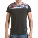 Мъжка сива тениска с камуфлаж на раменете il170216-53 2