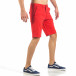 Мъжки червени къси панталони с италиански джобове it260318-138 4