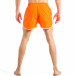 Мъжки неноново оранжев бански с бял кант it040518-87 4