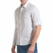 Мъжка бяла риза с контрастен принт tsf070217-11 4