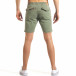 Мъжки зелени къси панталони с леко смъкнато дъно it140317-134 3