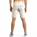 Мъжки бежови къси панталони с връзки it110316-40 3